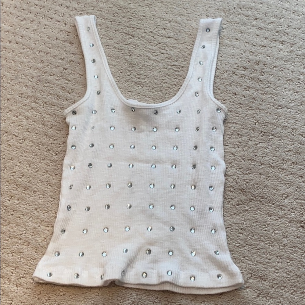 Cutest bedazzled tank